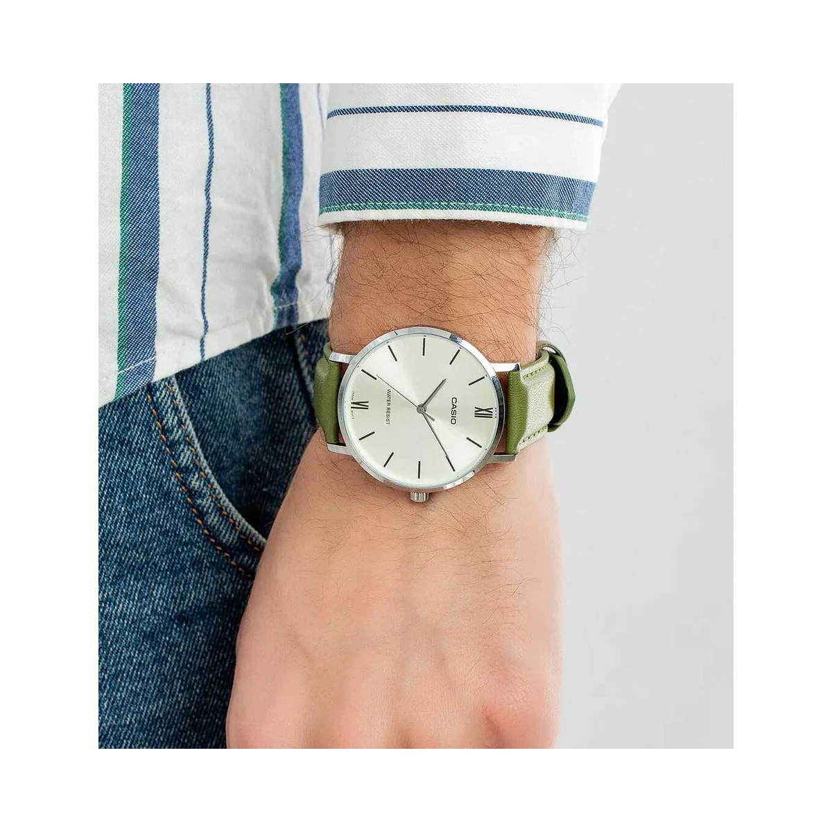 CASIO MTP-VT01L-3BUDF — наручные часы