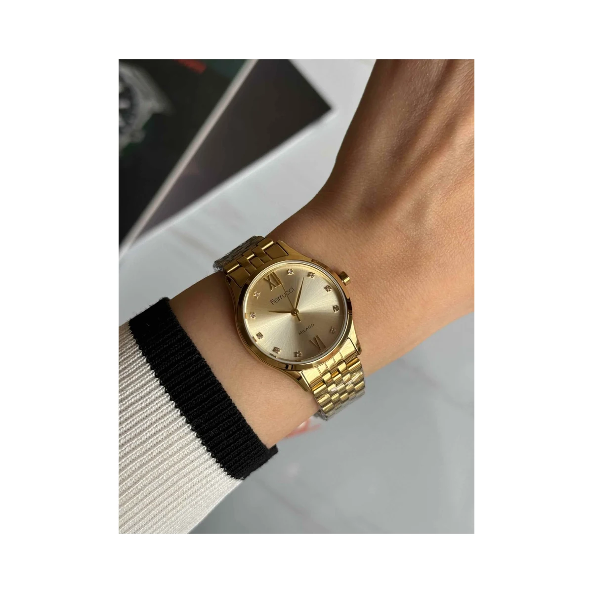 Ferrucci Женские наручные часы Ferrucci 03478-03