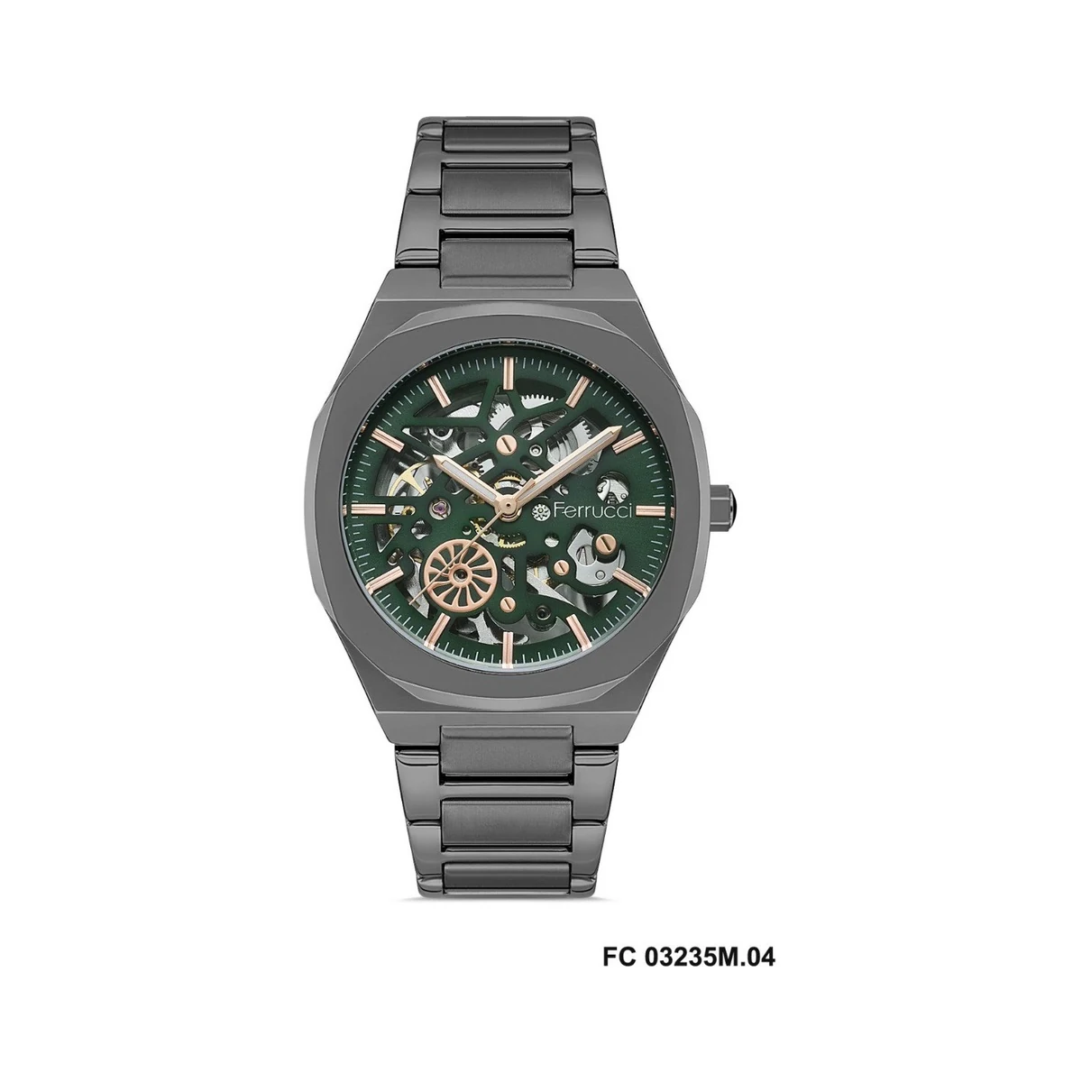 Часы Ferrucci 03235-04, вид циферблата